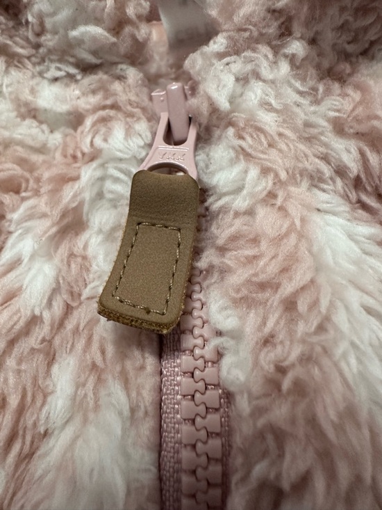 Carter’s Pink Teddy Fleece Bear Ear Jacket 12M - Picture 3 of 6